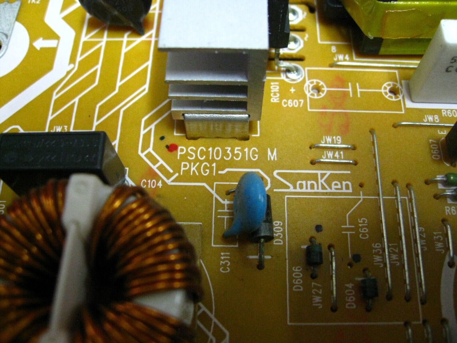 Panasonic N0AE6KK00001/PSC10351G Power Supply Board For TC-P42ST30 Item image 2