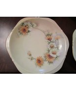 HERMANN OHME SILESIA ANTIQUE 1890&#39;s 5 PLATES, FLORAL, 8&quot; SIGNED E.HOHLSO... - £253.04 GBP
