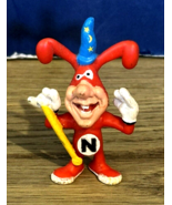Vintage 1988 Avoid the Noid Wizard, Domino&#39;s Pizza 3&quot; Toy - $10.76 CAD
