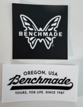 Shot Show 2026 Lot of 2 Benchmade Stickers / Decals - $9.89