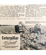 1947 Caterpillar Diesel D2 Tractor Advertisement Farming Agriculture DWNN16 - $559.49 MXN