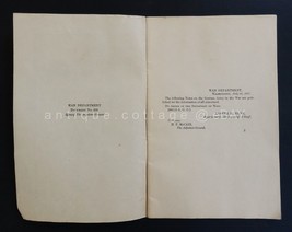 1917 Antique Wwi German Army In The War Translated From French Govt Print Office - $67.82