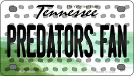 Predators Fan Tennessee Novelty Mini Metal License Plate Tag - £11.81 GBP