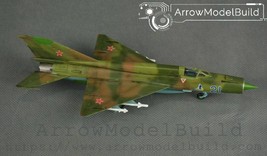 ArrowModelBuild MiG-21 Mig-21 Fish Nest Fighter Built &amp; Painted 1/72 Mod... - $712.99