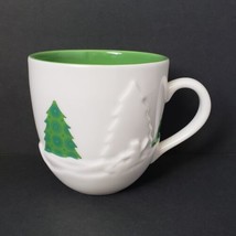 Starbucks Coffee Holiday 2006 Christmas Embossed 16 oz. Stoneware Coffee Mug Cup - £13.64 GBP