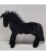 Vintage Douglas Cuddle Toys Large 21&quot; Standing Black Horse Plush Stuffed... - €63,64 EUR