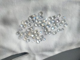  Unheated Rainbow Moonstone Lot - Cabochon - 36.90 ct - COR certified - $990.00