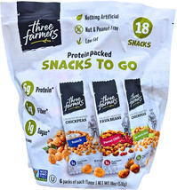 Three Farmers Snacks To Go 18 x 1 Ounce Pouches EXP 08/2026 - $414.42 MXN