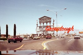 Orig Las Vegas Street Scene Belafonte Caesars Palace Marquee 35mm Photo Slide - £29.77 GBP