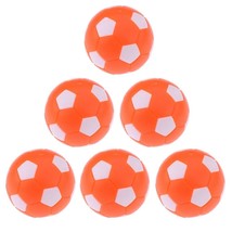 6 Pieces of Table Soccer Football Soccer Balls Made of - £86.53 GBP