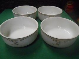 Beautiful PRINCESS HOUSE  Heritage BLOSSOM Set of 4 CEREAL BOWLS 5&quot; - $24.34