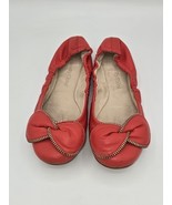 See by Chloe Clara Zipper-Bow Ballerina Flat Pink Leather EU 36 US 5.5 - $110.05 CAD