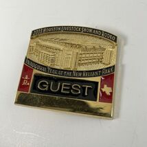 Houston Livestock Show And Rodeo Pin 2003 Guest Reliant Park Inaugural Year - $27.97 CAD