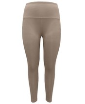 allbrand365 designer Womens High-Waist 7/8 Leggings,Coconut,X-Large - £34.10 GBP