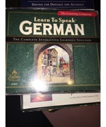 Learn To Speak German Version 8.0 CD-Rare Vintage-SHIPS N 24 HOURS - £23.10 GBP