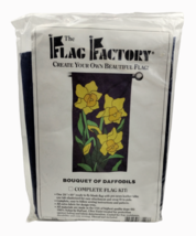 The Flag Factory Bouquet of Daffodils 63546 Complete Flag Kit 28 x 49 inches DIY - £10.94 GBP