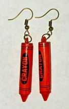 New from Vintage Mini Red Crayon Cracker Jack Charms Costume Jewelry C10 - $12.99