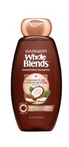 Garnier Whole Blends Smoothing Shampoo, Coconut Oil and Cocoa Butter, 12... - £7.00 GBP