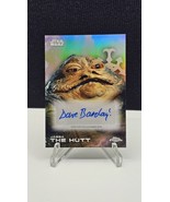 2025 Topps Chrome Star Wars David Barclay as Jabba The Hut Autograph Auto - $510.65 MXN