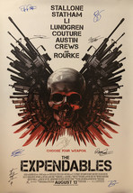 The Expendables Signed Movie Poster - £143.45 GBP