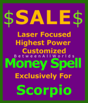 Gaia Wealth Prosperity Billionaire Magick For Scorpio Betweenallworlds Ritual - $129.50