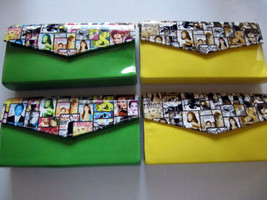 Magazine Clutch Trendy Ladies Envelope Purse Handbag Color Fashion Wallet  - £20.44 GBP