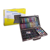 Creative Art Box Deluxe Set - 145 Pieces with Pastels, Crayons, Colored Pencils, - $54.44