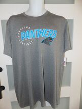 CSA NFL CAROLINA PANTHERS GRAY HEATHERED SS SHIRT SIZE XL MEN'S NEW - $26.70
