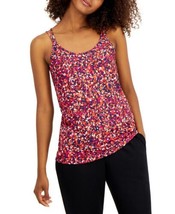 allbrand365 designer Womens Activewear Speckle Print Strappy Tank Top,Large - £21.37 GBP