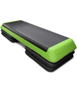 43&#39;&#39; Adjustable Fitness Aerobic Step Stepper Platform 4&quot; - 6&quot; - 8&quot; Non-S... - $336.59