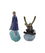 2019 Disney FROZEN II McDonald&#39;s Happy Meal Toy Figure Lot of 2 - £3.78 GBP