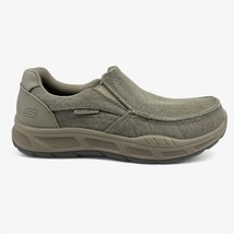 Skechers Cohagen Taupe Mens Casual Relaxed Fit Slip-On - $57.95