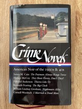 Crime Novels: American Noir of the 1930s and 40s 1997 HC New/Unread LOA #94 - £23.30 GBP