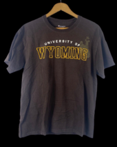 The University of Wyoming T Shirt Size Medium Champion Brand Womens Cowboys - $444.12 MXN