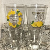 Rilakkuma Fresh Lemon Pair of Glasses Set of 2 - $33.96