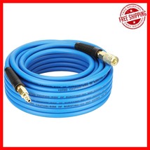 Durable 1/4&quot; x 50 ft Hybrid Air Hose with Bend Restrictors - Kink Resist... - $57.20 CAD