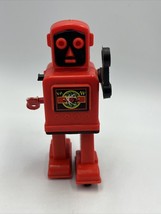 Robot Venus Wind Up Toy Red KO 1960s Rare Video Included READ - £79.23 GBP