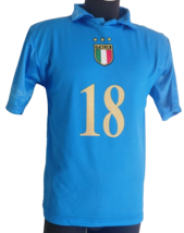 Copia Non Conforme All’Originale Antonio Cassano #18 Italy Jersey Shirt ... - $335.52 MXN