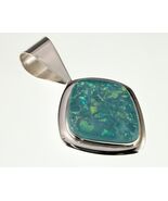 Jay King DTR Sterling Silver Turquoise Art Glass Pendant 32.5g - $4,188.15 MXN