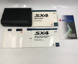 2009 Suzuki SX4 Owners Manual Handbook Set with Case OEM G02B05069 - $22.49