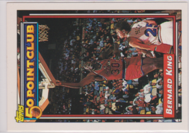 Bernard King Bullets Forward 1992-93 Topps 50 Point Club Card #202 Near ... - £1.37 GBP