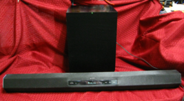 Sony Active Subwoofer SA-WCT260 W/ Soundbar SA-CT260 Speaker Black #U6676 - $180.72 CAD