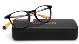 New Woow No Gender 2 Col 2150 Black Eyeglasses 50-20-143mm B42mm - £142.60 GBP