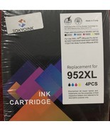 TOKYOINK Compatible 952XL Ink Cartridges Black &amp; Color Combo. - $13.47 CAD