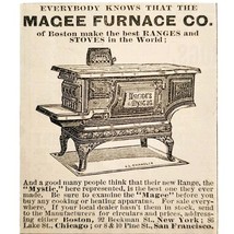 Magee Furnace Co Stoves Ranges 1885 Advertisement Victorian Cooking ADBN... - $19.99