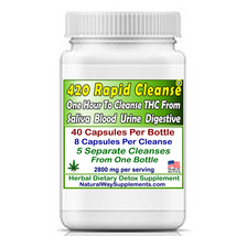 420 Rapid Cleanse 1 Hour To Clean Saliva Urine Blood Digestive 40 Count ... - $28.95