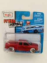 Fresh Metal Red Dodge Ram Pickup Truck Figure (#2) - $11.64
