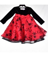 Blurberi Boulevard Baby Girl&#39;s Christmas  Winter Holiday  Dress Size 24 ... - €22,35 EUR