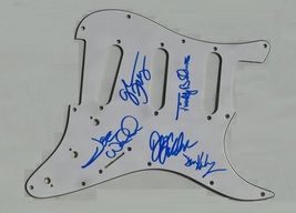 THE EAGLES Guitar Pick Guard Signed X5 - G. Frey, D. Henley, D. Felder, J. Walsh - £1,992.19 GBP