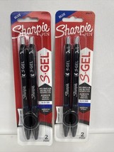 (2) Sharpie S-Gel Blue Ink 0.7 Grip Retractable Gel Pen 2 pk COMBINE SHIP! - $5.29